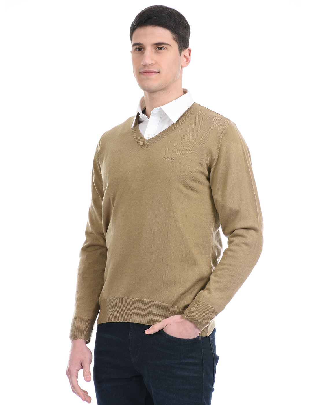 Cloak & Decker by Monte Carlo Men Brown Pullover